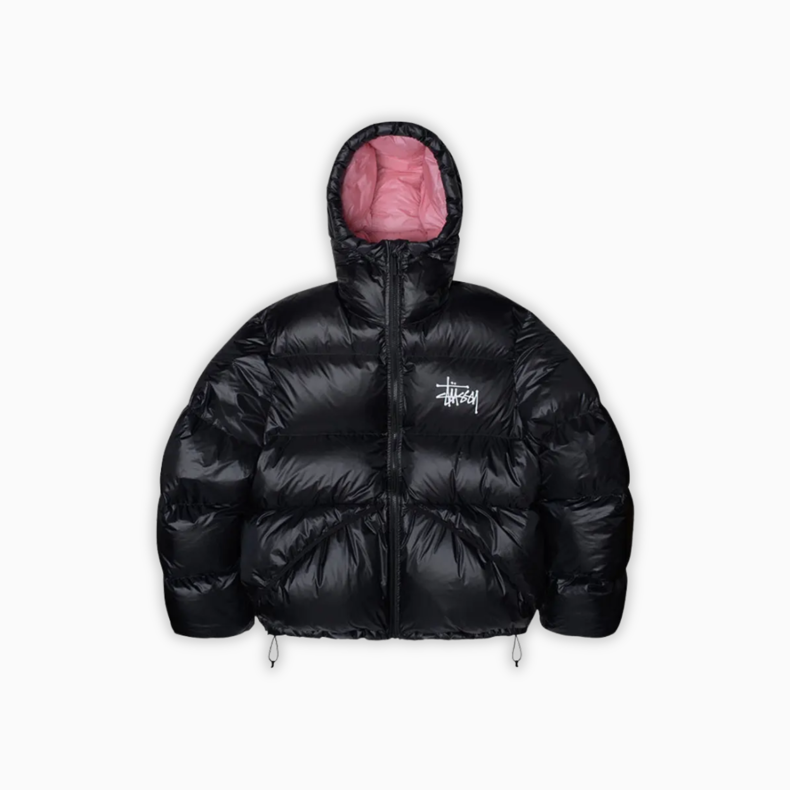Unisex Black Puffer Jacket