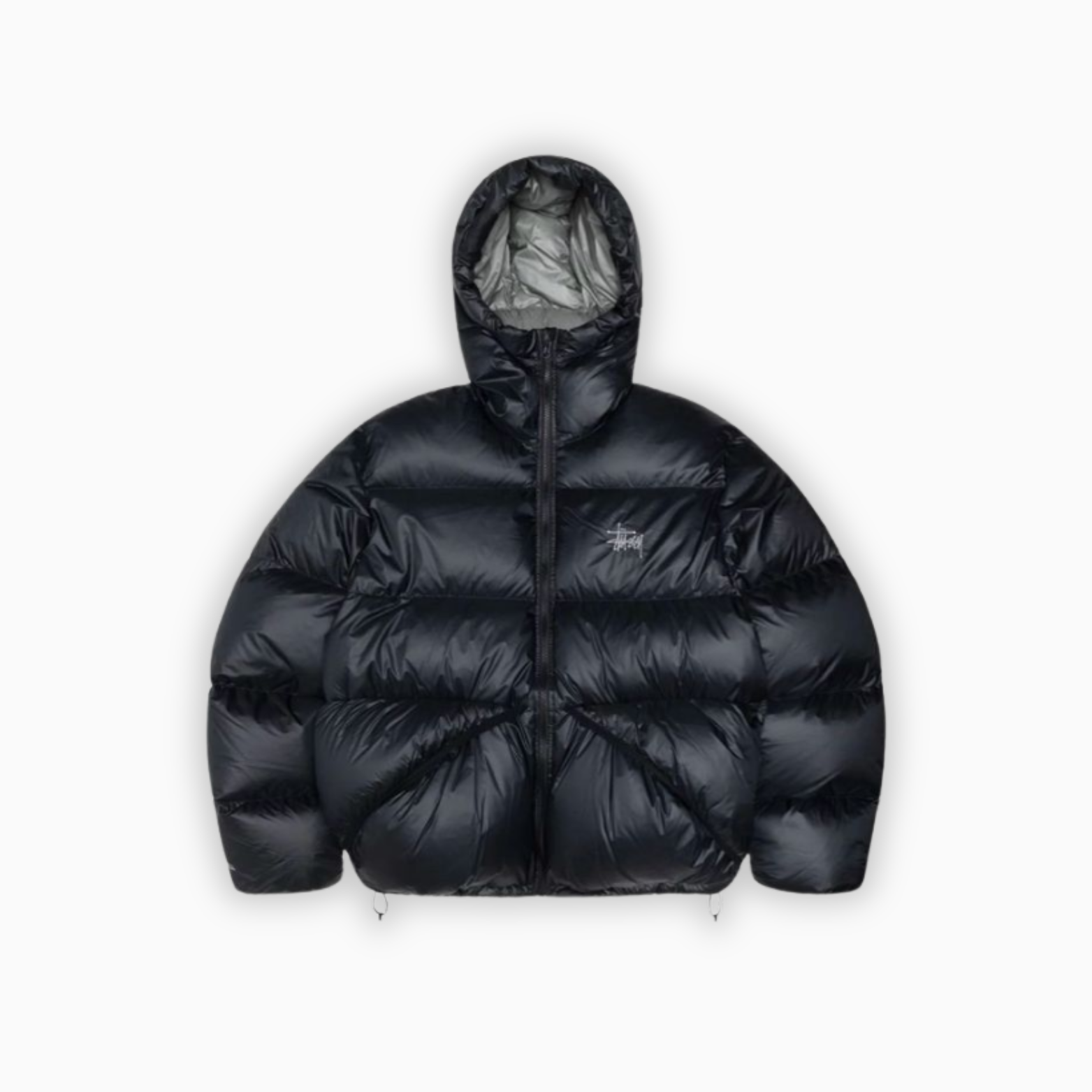 Unisex Black Puffer Jacket