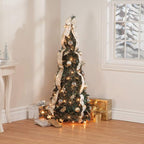 Retractable Christmas Tree (decorated and illuminated) - CYBER MONDAY SALE
