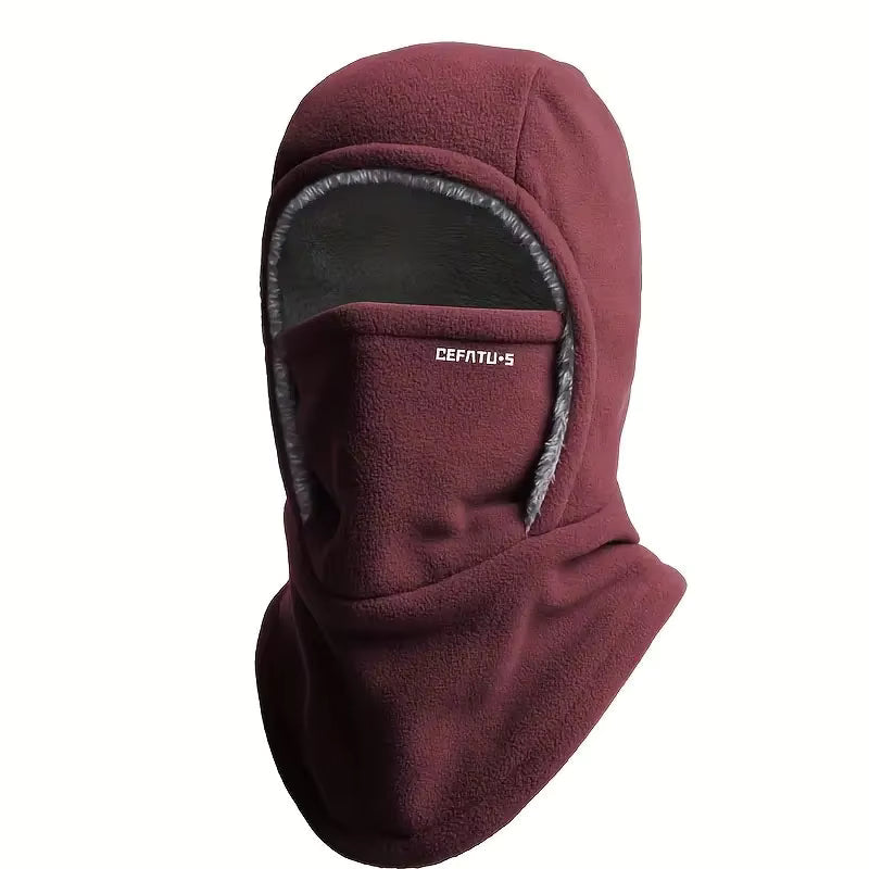 ThermaFleece Balaclava – Windproof 3-in-1 Winter Hat, Mask & Neck Warmer