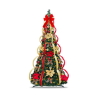 Retractable Christmas Tree (decorated and illuminated) - CYBER MONDAY SALE